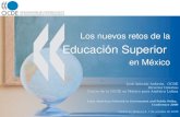 Los nuevos retos de la educación superior en México