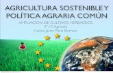 Agricultura sostenible y Política agraria común PAC (Presentación)