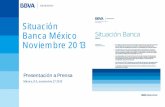 Situación Banca México Noviembre 2013