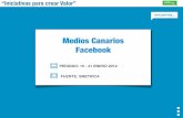 Medios Canarios Facebook 15 - 31 enero