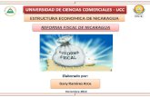 Reforma fiscal de nicaragua 2013