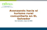 Avanzando hacia el turismo rural comunitario en EL Salvador
