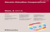 Revista Deusto Estudios Cooperativos. Número 2 (2013)
