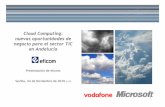 Cloud Computing: nuevas oportunidades para el sector TIC en Andalucía