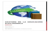 Gestión eduacion electronica (e-educación)