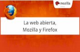 La web abierta y Mozilla