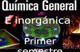Primera Unidad Quimica General e Inorganica 2013