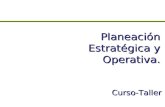 Planeacion Estratégica y Operativa