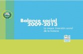 Balance Social 2009-2013
