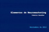 Neuromarketing  - Presentación charla noviembre 2012