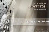 Evaluacion de proyectos ESTUDIO DE MERCADO Gabriel Baca Urbina