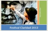 Festival claridad 2013