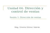 Unidad4 Sesion 1 Direccion Y Control Ventas