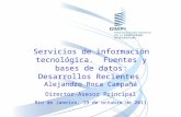 Servicios de información y fuentes latest developments sept_2011
