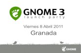 Presentación Gnome 3.0 en Granada