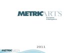 Presentación MetricArts 2011