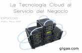 ExpoCloud2013 - La tecnología cloud al Servicio del Negocio