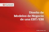 Eurocei: Diseño de modelos de negocio de una EBT-EBI