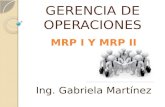 MRP I y MRP II