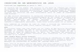 Creacion de Un Webservice en Java