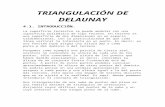 TRIANGULACIÓN DE DELAUNAY