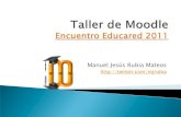 Taller Moodle Congreso Educared 2011