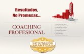 Coaching de Negocios y Personal, RESULTADOS, NO PROMESAS...
