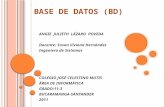 Diapositivas sobre BD (Base de Datos)