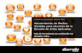 Herramientas de socialmedia para alumnos de la Escuela de Artes Aplicadas de Sevilla