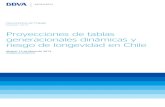 Documento de Trabajo: Proyecciones de tablas  generacionales dinámicas y  riesgo de longevidad en Chile