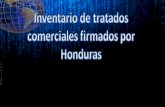 Presentacion inventario de tratados comerciales de Honduras