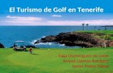 El turismo de golf en Tenerife