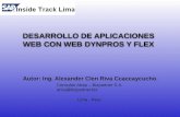 Sesión 10: Desarrollo de Aplicaciones Web Con Web Dynpro & Flex