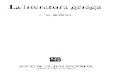 Bowra, C. M. - Historia de la Literatura Griega (FCE, México, 1958)