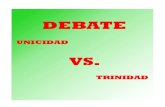 Unicidad vs Trinidad (Gabriel Vahos)