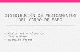 DISTRIBUCIÓN DE MEDICAMENTOS CARRO DE PARO