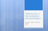 Servicios y seguridad en internet