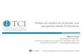Ponència: "Polítiques de clústers al món: una perspectiva des del TCI Network"