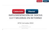 Atvc 2010   implementación de docsis 3.0 y mejoras en retorno
