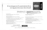 Comportamiento organizacional 10 edicion (stephen robbins) 10 edicion