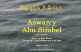 Egipto # 5 (a)   aswan - abu simbel - versión 8
