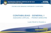 Contabilidad General I (I Bimestre Abril Agosto 2011)