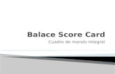 Presentacion balace score card