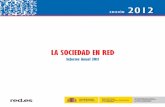 Informe. La sociedad en red. Edición 2012.