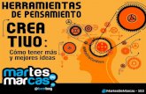 #MartesDeMarcas 153 - Herramientas de Pensamiento Creativo con @macriscordova