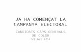 Candidats a Cap de Color General 2014-15