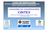 Foro Innovación y Educación Superior: Presentación - CINTEX -  Textil, diseño y confecciones