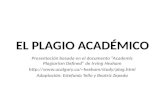 Plagio academico