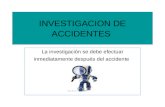 Presentaciòn investigacion de accidentes