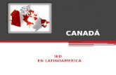 INVERSION EXTRANJERA-CANADA EN AMERICA LATINA